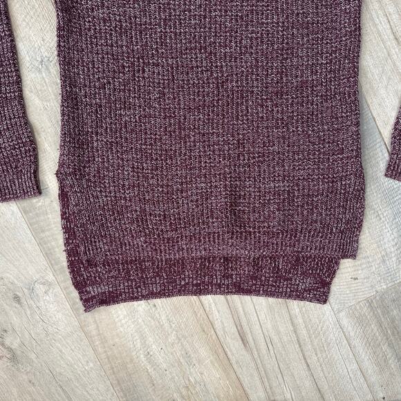 Boston Proper Maroon Sweater Womens Size Medium - Picture 2 of 5